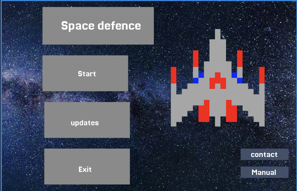 Screenshot of Space Game